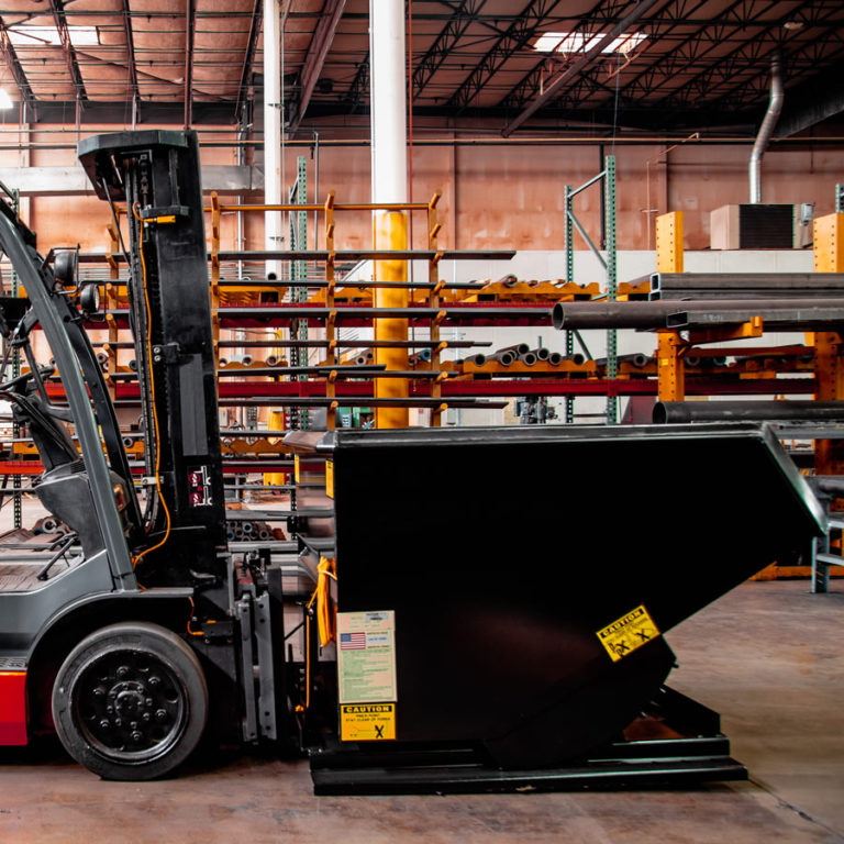 Heavy Duty Trash Hoppers Arrow Material Handling Products