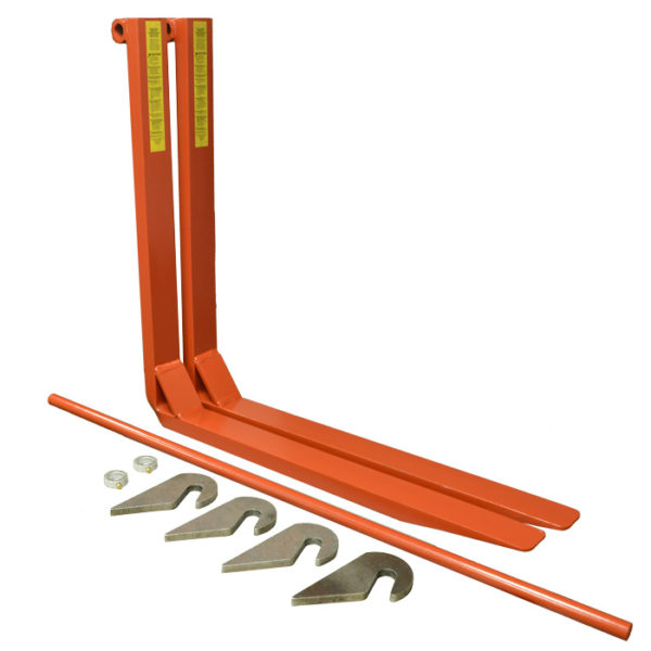 Bucket Forks Premium Steel Attaches in Seconds Without Tools