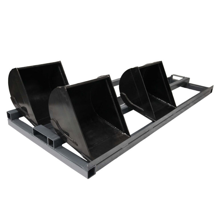 Excavator Bucket Storage Racks Arrow Material Handling Products Learn